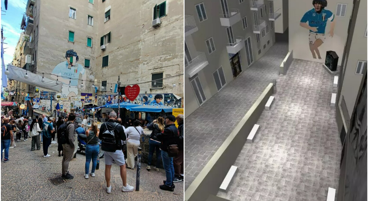 Napoli, Largo Maradona: la Giunta comunale approva il progetto,​ lo spazio ai Quartieri Spagnoli diventa area pubblica attrezzata