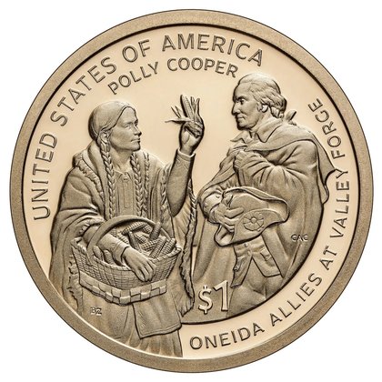 U.S. Mint releases coin to recognize Oneida woman who helped George Washington