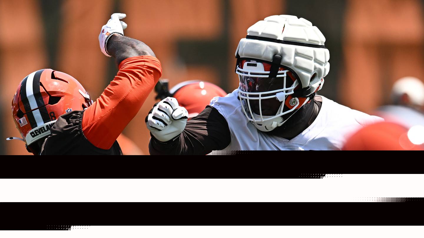 Dawand Jones just went from Browns camp standout to roster bubble overnight