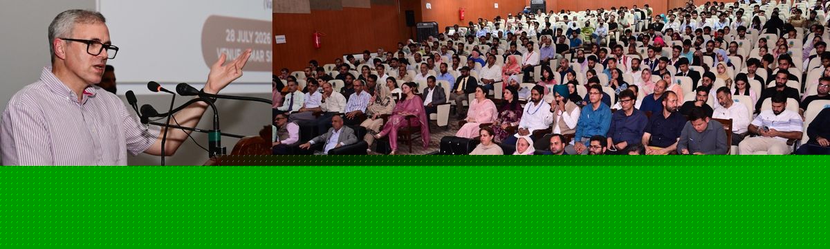Govt jobs alone not solution: CM Omar