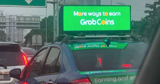 Are roof-mounted digital panels road-legal in Malaysia?