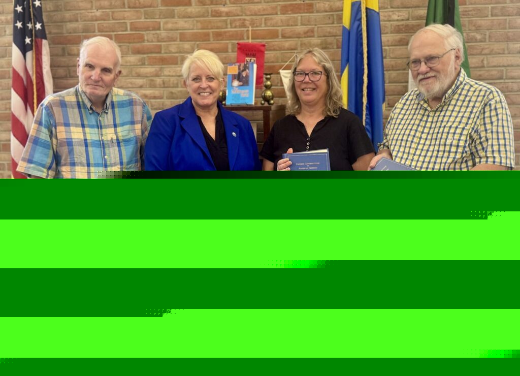 JCC Library receives two-volume donation from Scandinavian Heritage Foundation