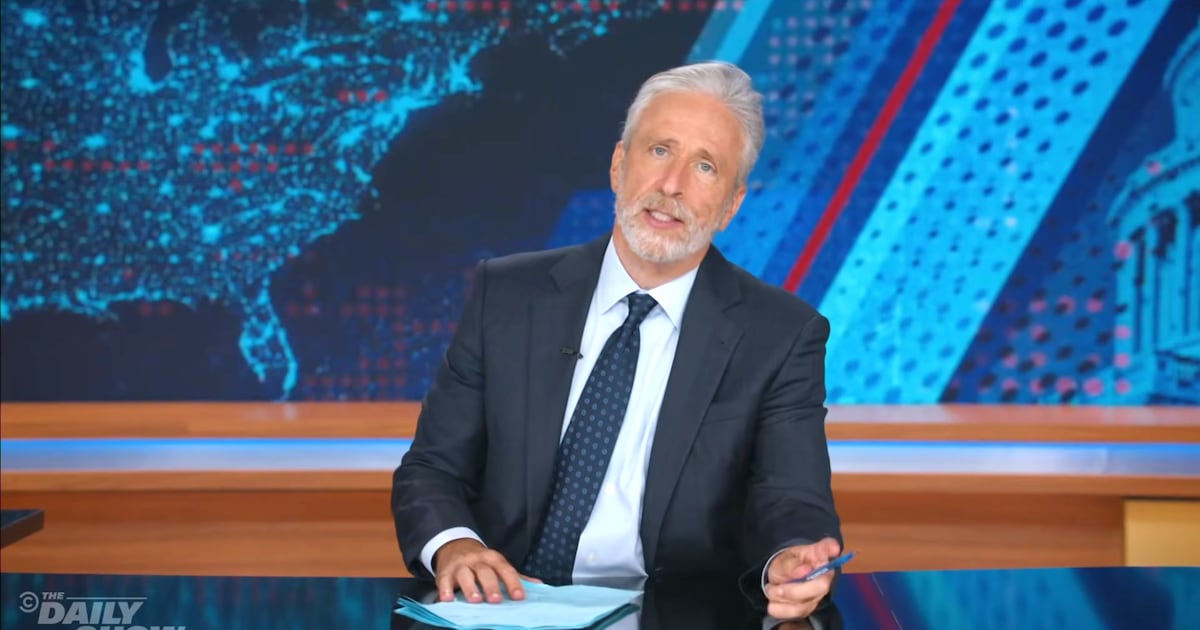Jon Stewart Hammers ‘Cankles’ Trump for Ruining World Cup Final