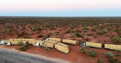 'It's knowing someone cares': fodder run brings more than hay to pastoralists