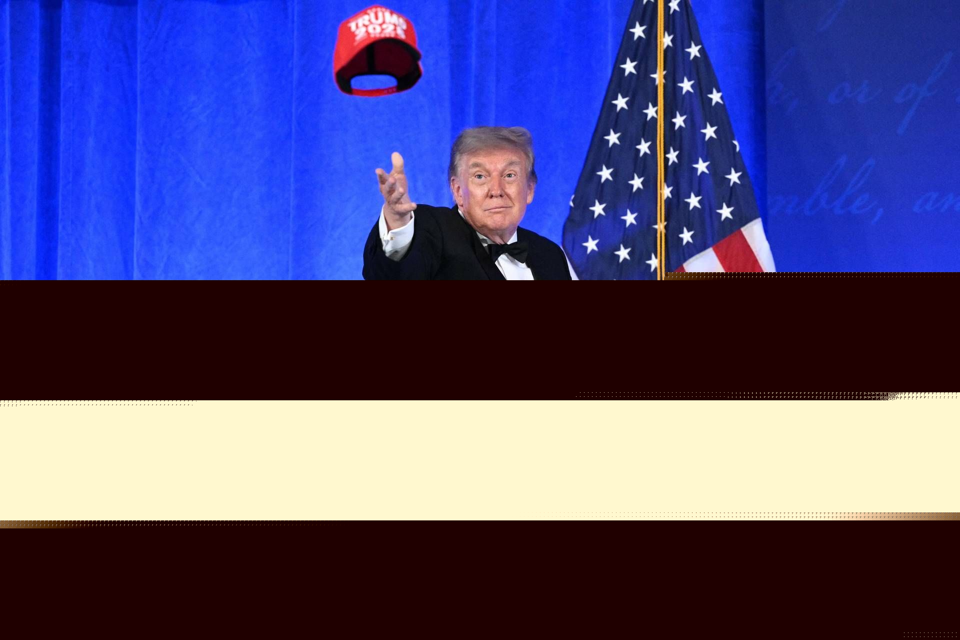 Trump e l'annuncio con il cappellino rosso: "E' mia intenzione candidarmi alle presidenziali 2028"