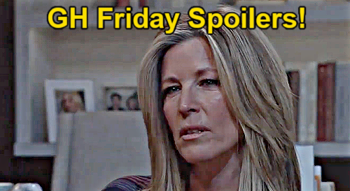General Hospital Spoilers Friday, January 30: Lulu’s Maxie Panic – Britt’s Lethal Warning – Carly Confesses to Valentin