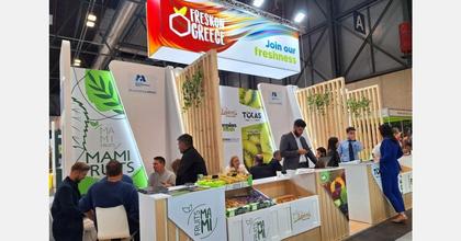 48 companies and four regions at the Freskon Greece pavilion at Fruit Attraction