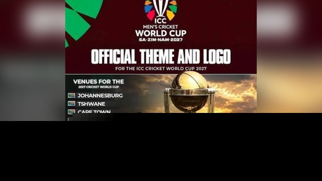 Men’s Cricket World Cup 2027 Venues and Brand Revealed