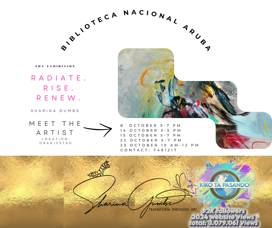 Exposicion di Sharina Gumbs: ‘Radiate. Rise. Renew.’