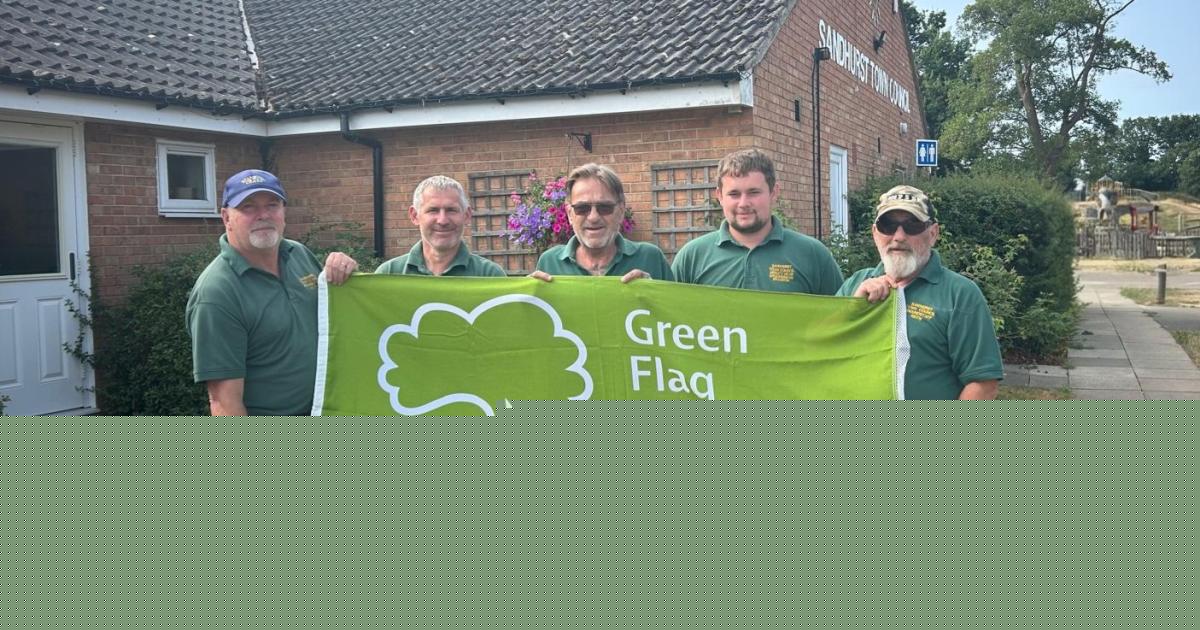 Sandhurst park awarded Green Flag for 23rd consecutive year
