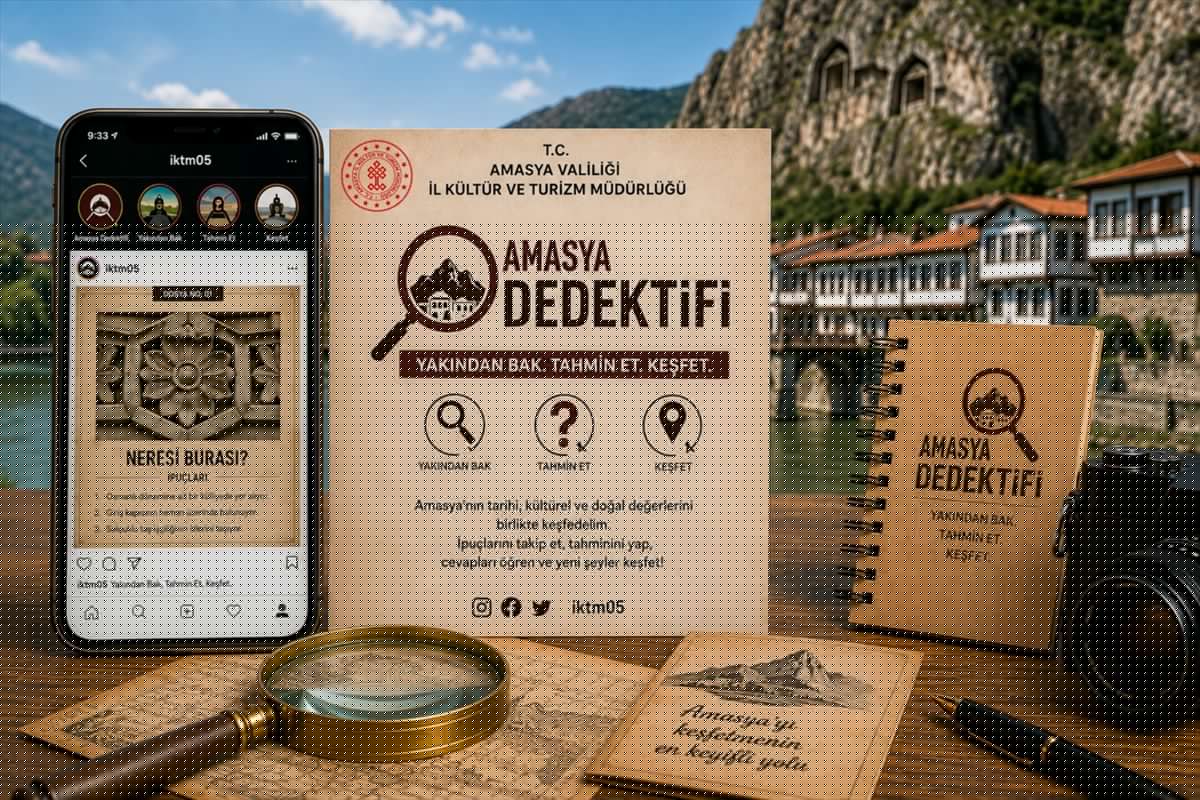 Amasya Dedektifi Projesi Başladı