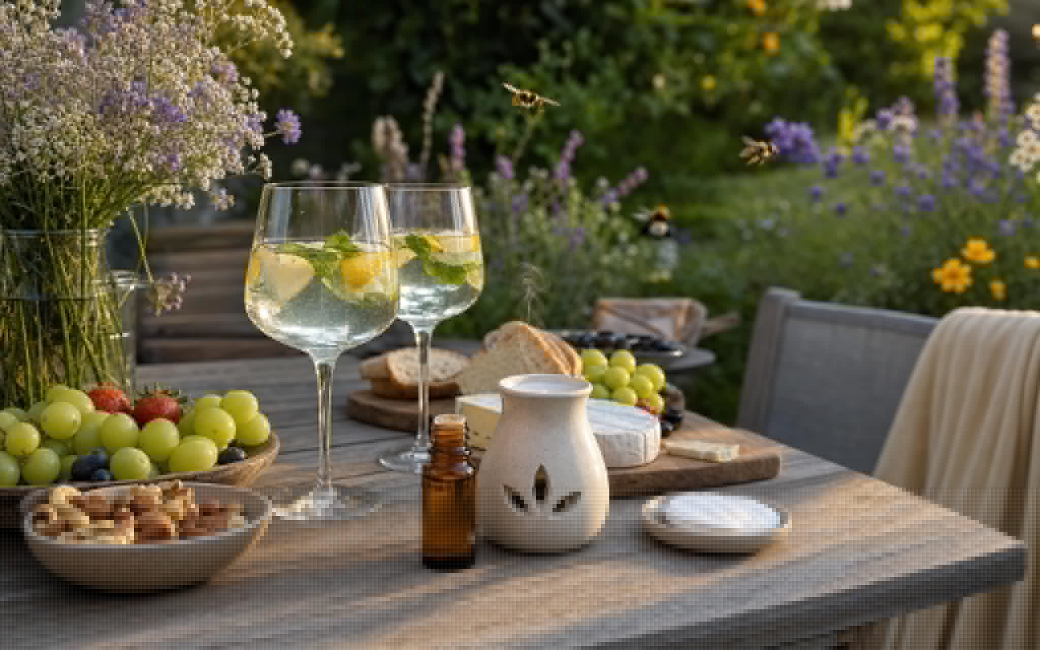 This spicy bathroom staple could help keep wasps away from your garden table – but only if you use it like this