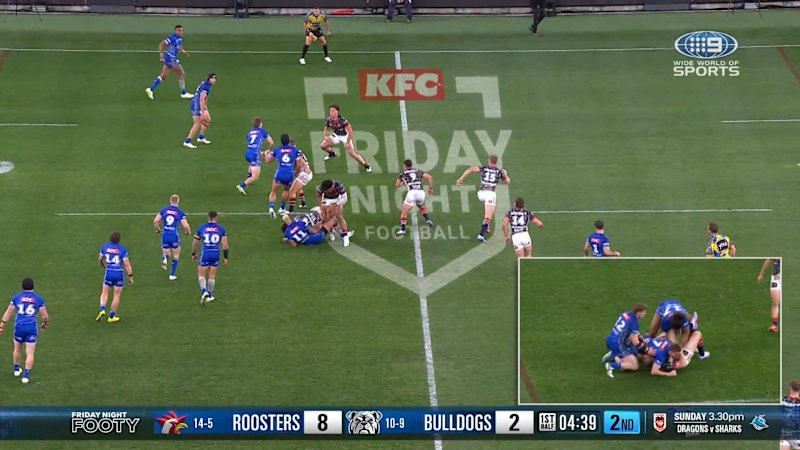 Tupouniua leaves with leg problem