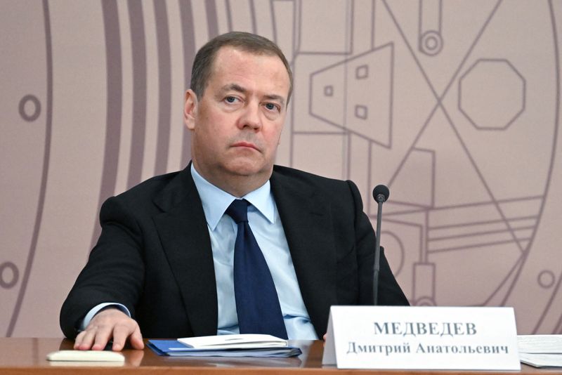Russia's Medvedev mocks Trump over lack of submarines near Russia