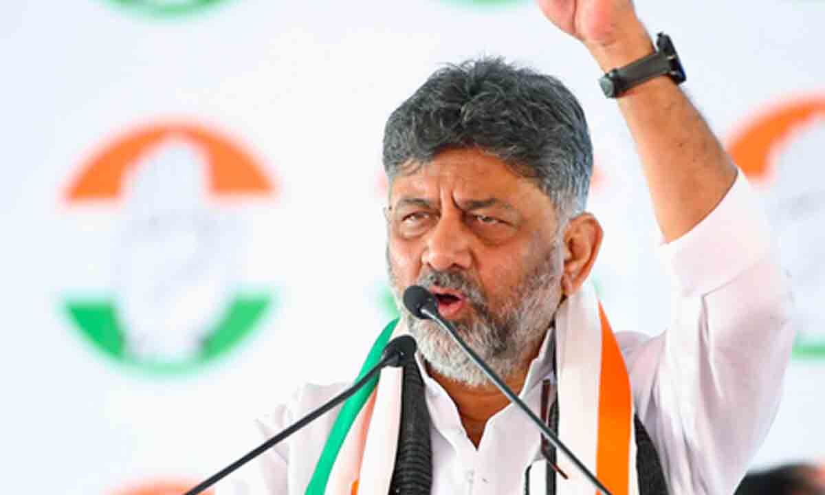 Even road before PM Modi's residence pothole-ridden, claims Shivakumar
