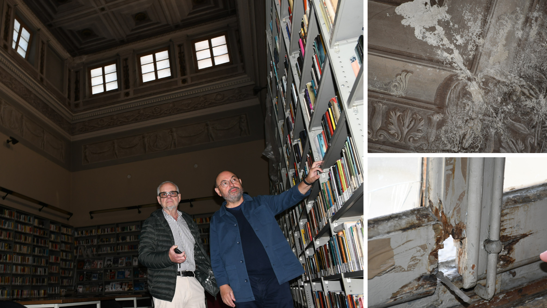 Senza i soldi per risanare l’edificio, la Biblioteca Bonetta deve chiudere