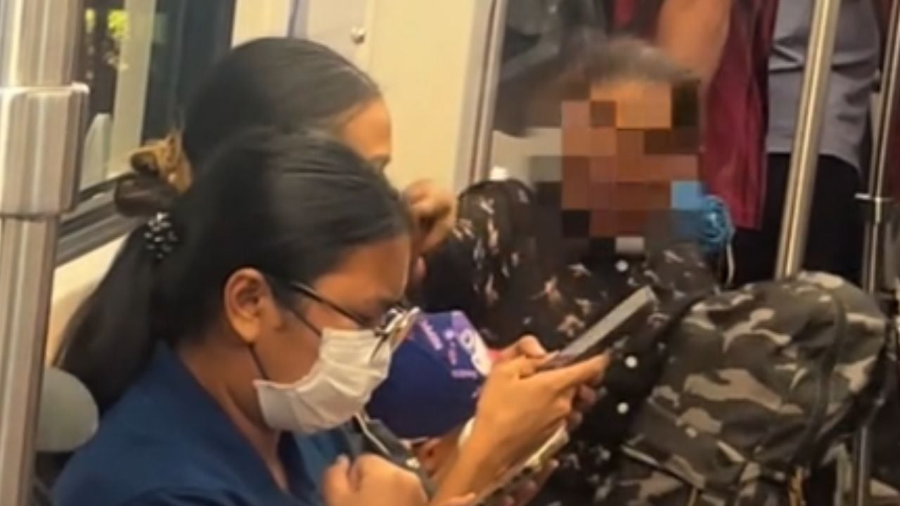 Row erupts on Bangkok BTS train over boy’s unruly behaviour