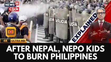 Nepo babies are at the centre of the fury in Philippines, Will there be a repeat of Nepal?