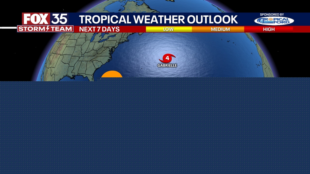 National Hurricane Center: Invest 93L, Invest 94L churn across Atlantic, Gabrielle weakens into Cat 3