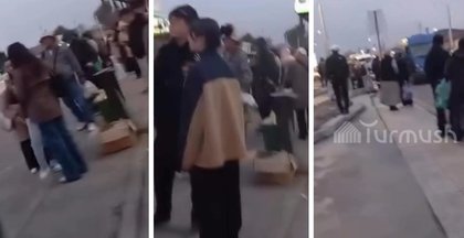 Residents of Tokmok complaining about heavy traffic making them late for work and study