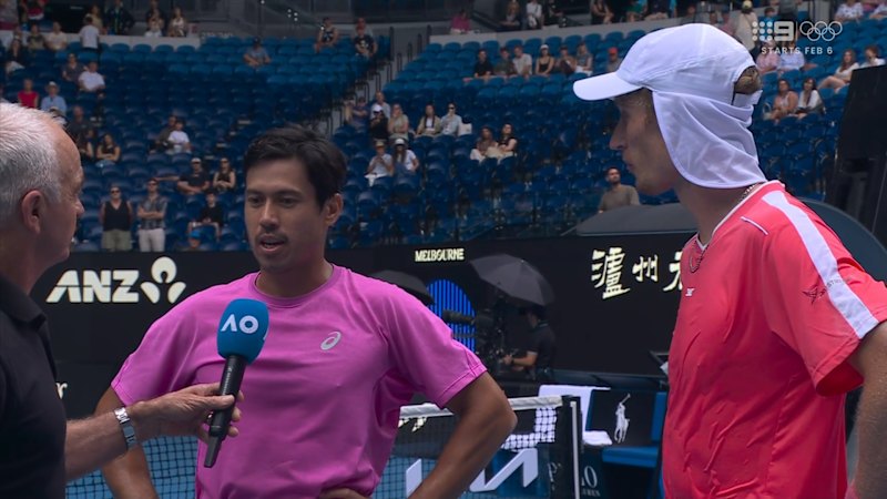 Kubler's admission after advancing to doubles final