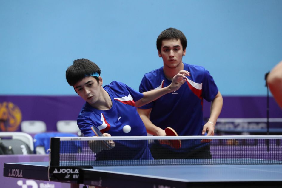 Azerbaijan's table tennis players claim silver at CIS Games