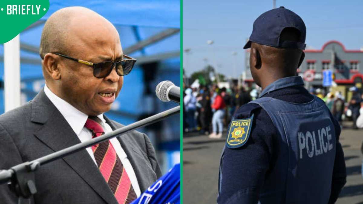 Deputy Police Minister Cassel Mathale faces backlash after warning SAPS against excessive force