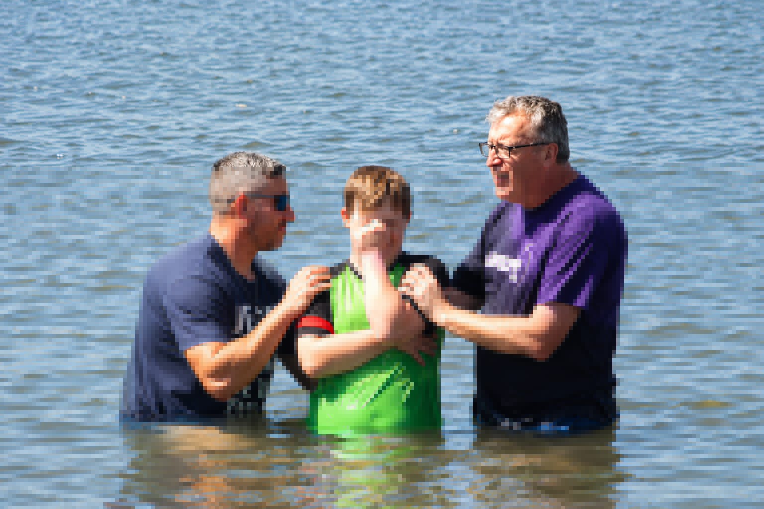Twenty churches unite as 80 people are baptised in public celebration