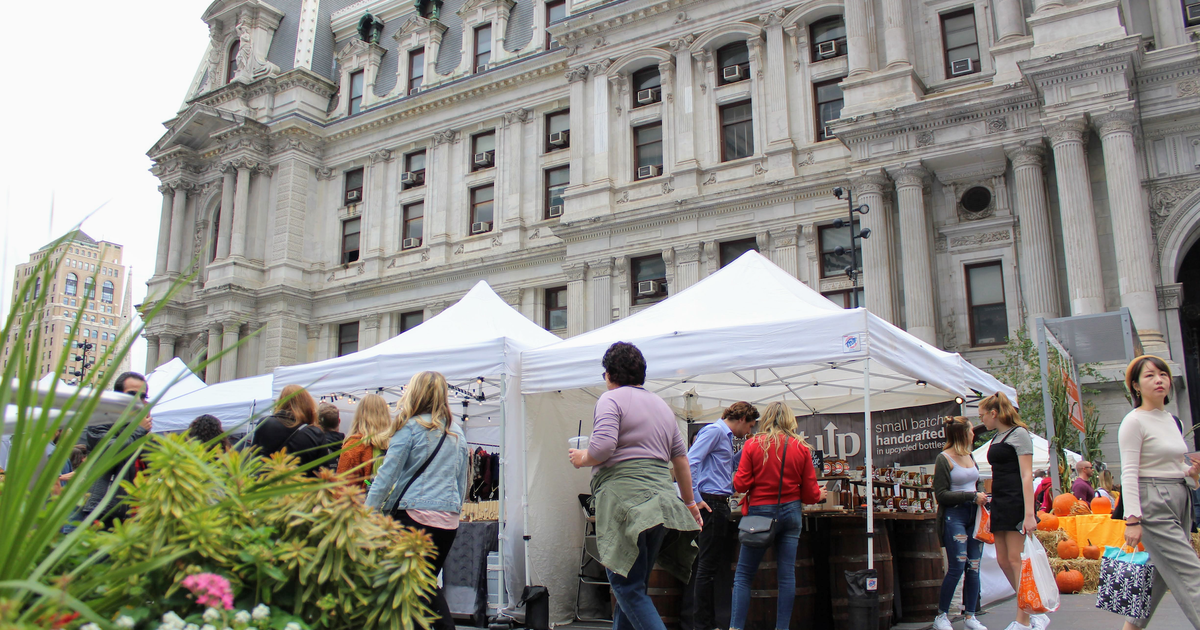 Made in Philadelphia Fall Market returns to Dilworth Park Oct. 10–12