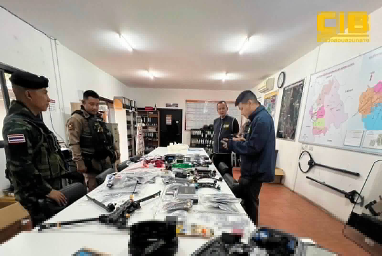 Thai Authorities Seize Advanced Drones Intended for Smuggling into Myanmar