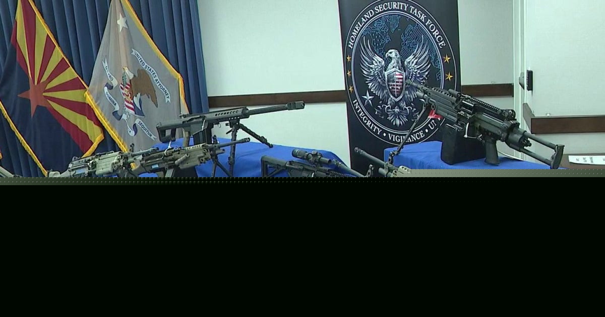 21 charged in cartel gun trafficking ring spanning Arizona, Mexico