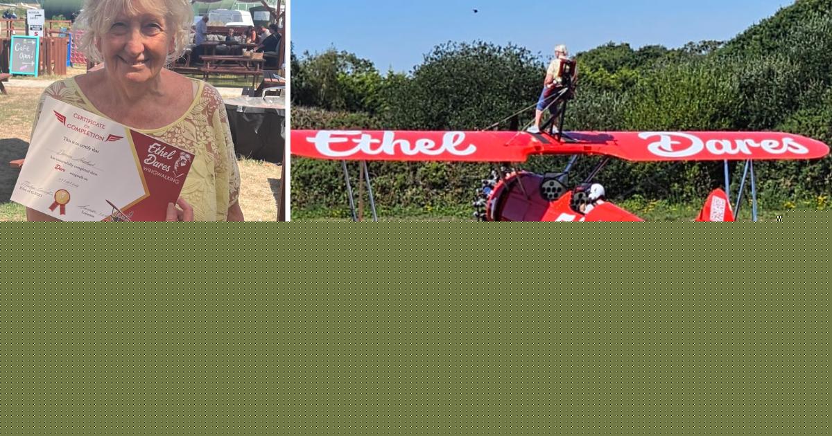 Flying high at 70 — Denise's birthday challenge raises hundreds for worthy cause