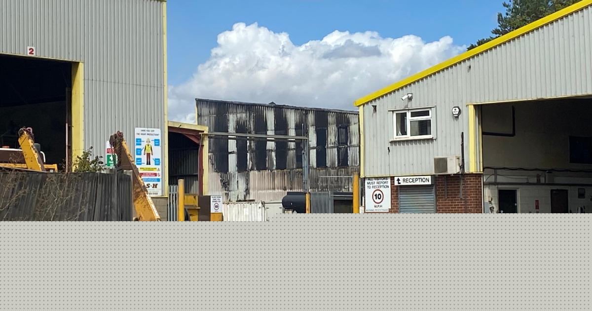 Warning over lithium batteries after large industrial blaze near NDR