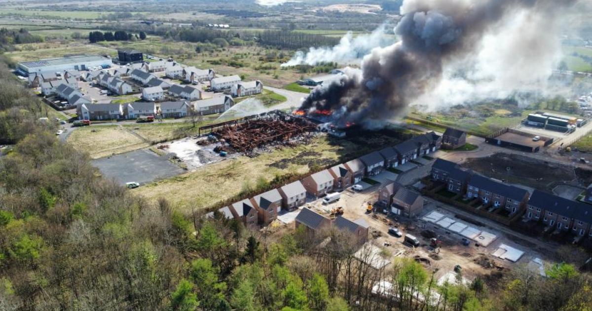 'Progress' in clear-up of Kilwinning site after second major fire