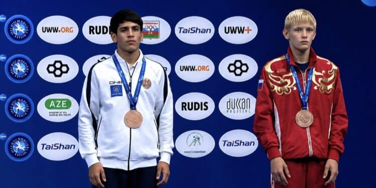 Championnats du monde de lutte gréco-romaine U-17 à Bakou: Gevorg Harutyunyan (Arménie) décroche le bronze