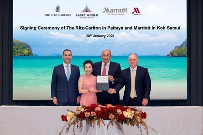 AWC Partners with Marriott International to Develop The Ritz Carlton at Aquatique in Pattaya and Marriott Hotel in Koh Samui, Reinforcing a Long-Standing Strategic Partnership in Sustainable Tourism Across Two of Thailand’s Key Beach Destinations
