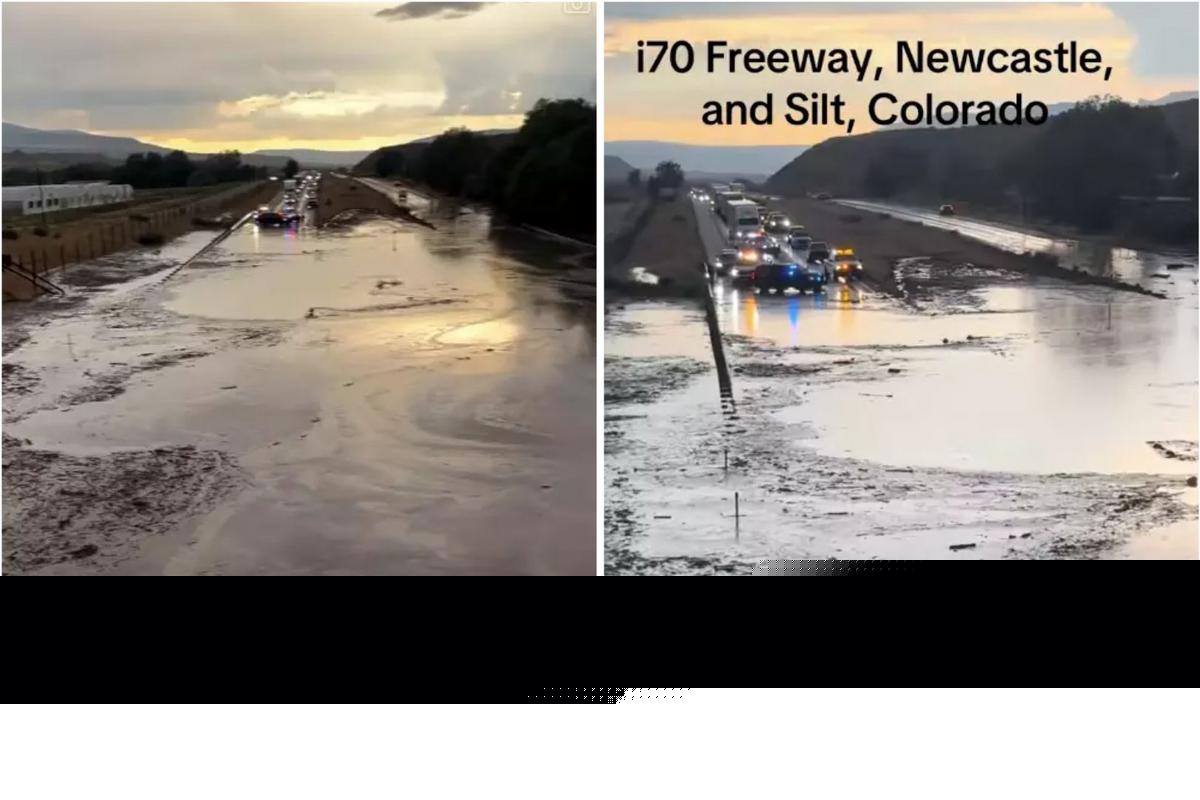 Mudslide Closes I-70 Between Silt and New Castle