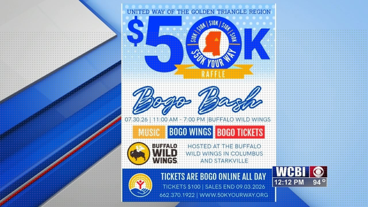 Midday (United Way of the Golden Triangle Region BOGO Bash) – 07/28/26