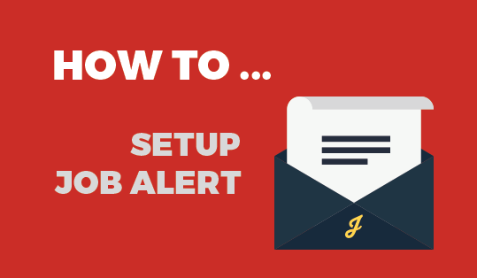 How To Set Up A Job Alert