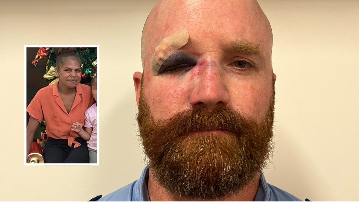 Sian Calyun: Geraldton woman charged with kicking police officer in face on trial after plea change
