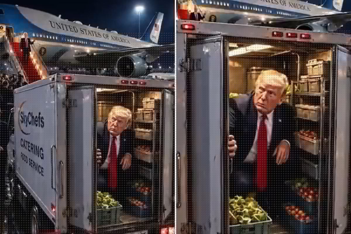 İran Büyükelçiliği Trump'la dalga geçti: Gizli uçuşu fena tiye aldılar