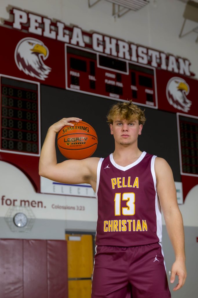 Today’s Lely Radio Sports Page – Let’s Get to Know Pella Christian Boys Basketball Senior Garrett Wielard – 1-28-26