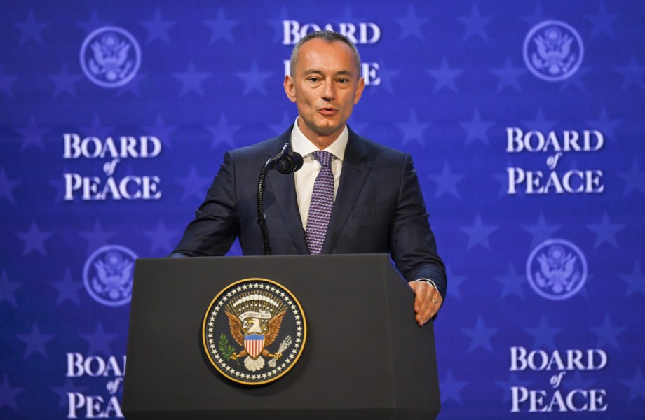 Whose interests is the Board of Peace serving?