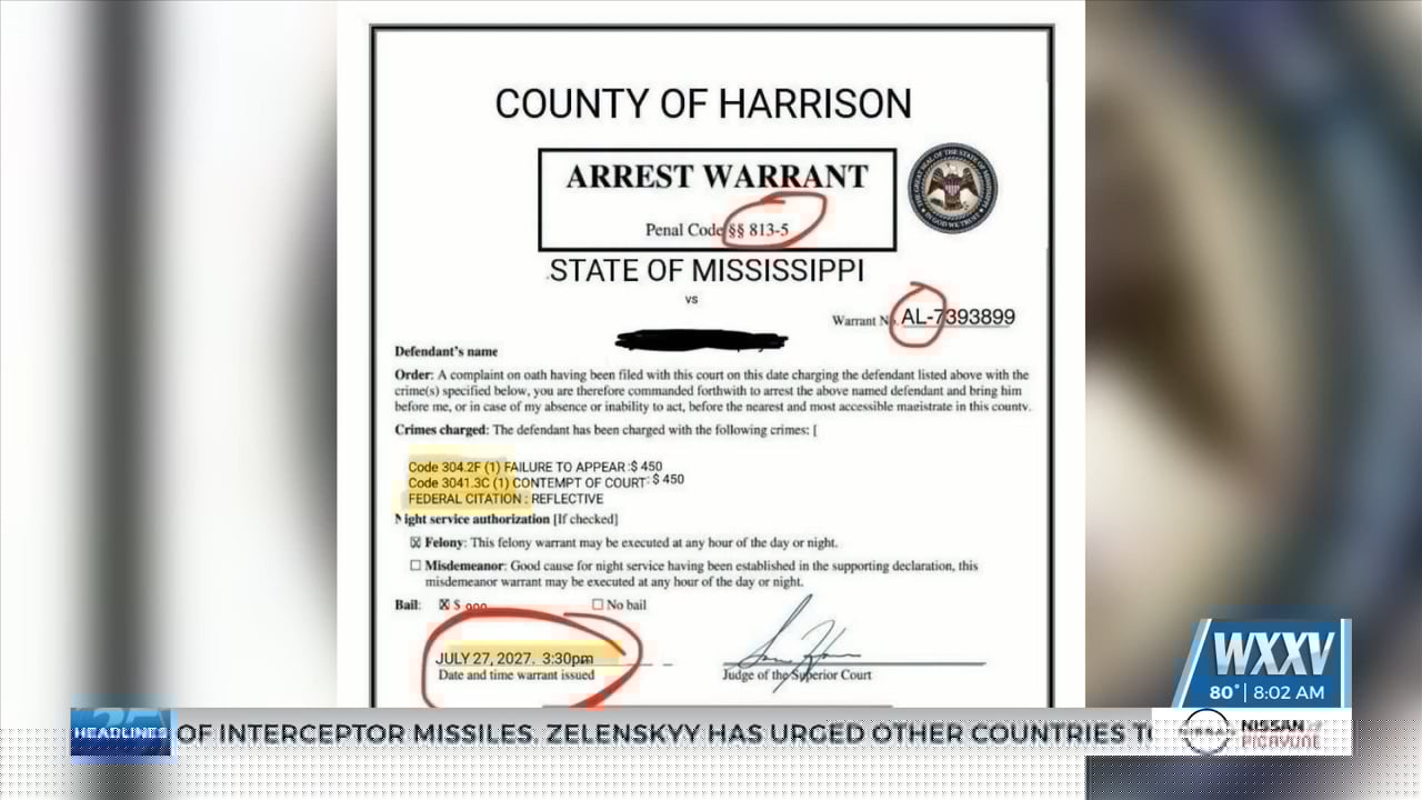 Harrison County Sheriff’s Office warns residents of arrest warrant scam