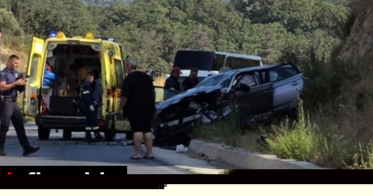 Κρήτη: Σοβαρό τροχαίο με 5 τραυματίες τουρίστες από την Ιταλία και τη Γαλλία