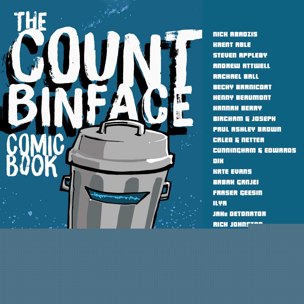 Comment on Count Binface flies to SelfMadeHero! by BRIAN BERKE