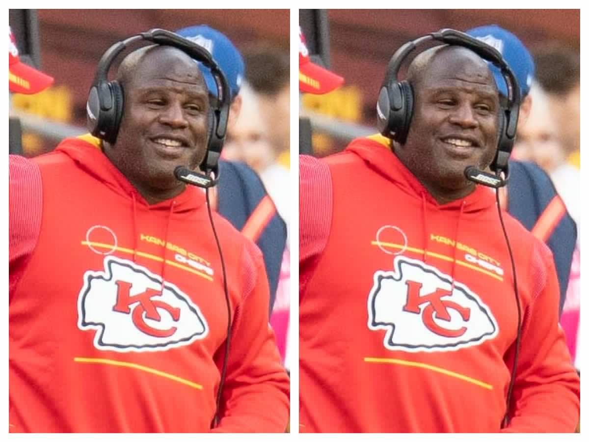 Kansas City Chiefs share update on condition of Eric Bieniemy’s wife after their son allegedly shot her