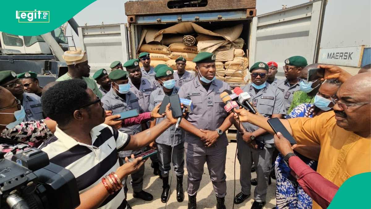 Customs intercepts suspicious container at Lagos terminal — See what was found
