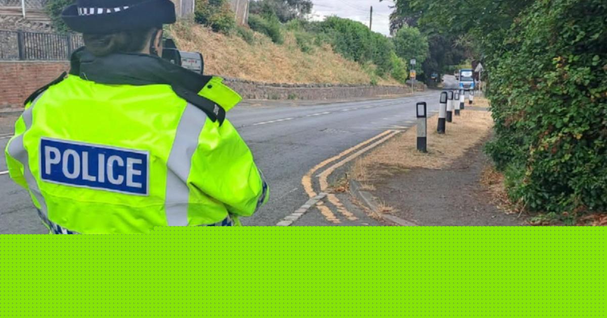Police carry out speed checks on A44 - here's how many drivers were caught