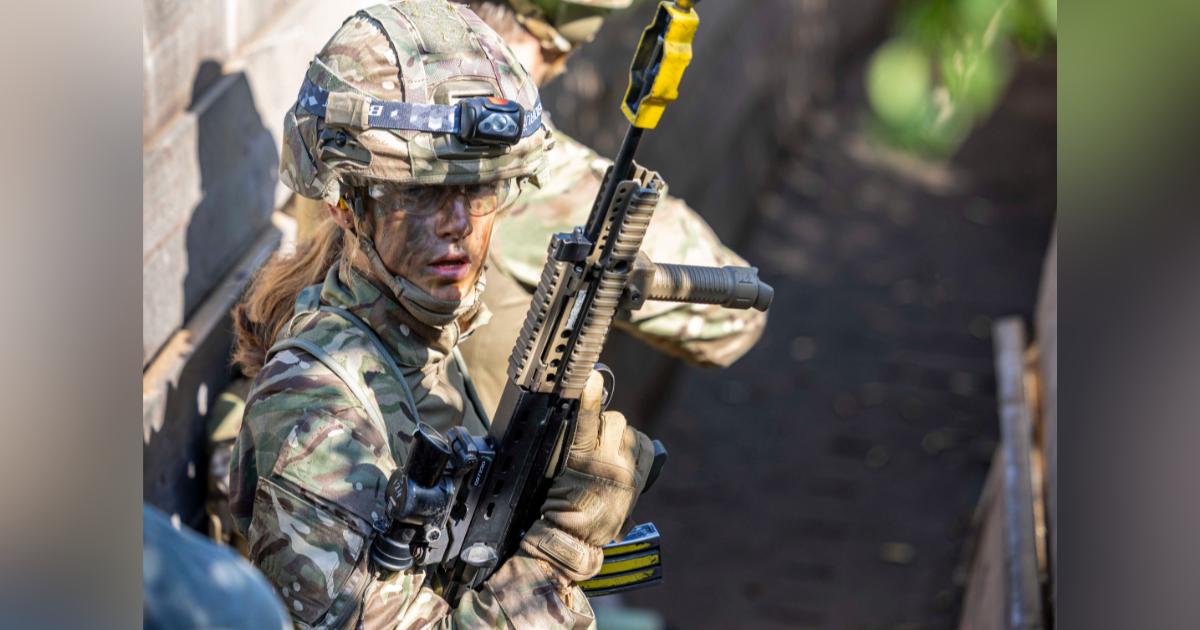 Darlington student swaps lectures for military training in trenches